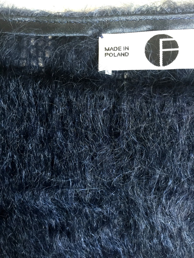 sweter granat