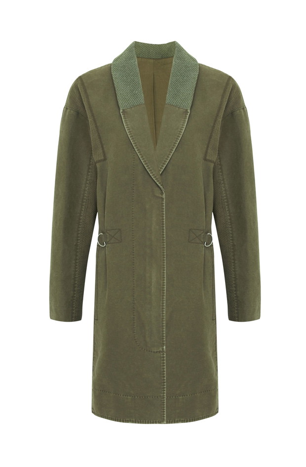 TK MAXX_Zielony plaszcz parka_379.99 PLN