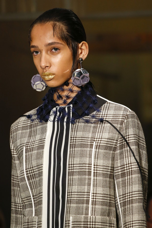 Detale na pokazie Prada SS 2016 na Milan Fashion Week, fot. indigital images_A2X0123