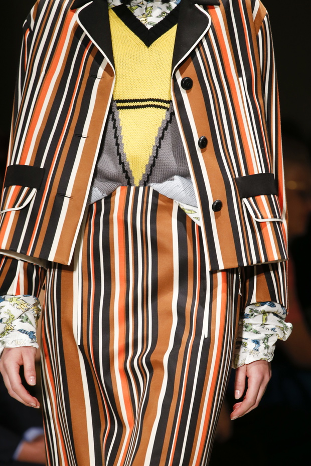 Detale na pokazie Prada SS 2016 na Milan Fashion Week, fot. indigital images_A2X0690