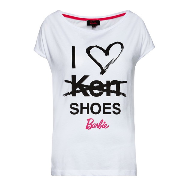 Barbie-Mohito t-shirt bialy I Love Shoes cena 69,99