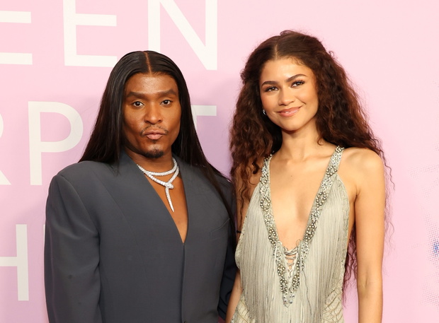 Law Roach i Zendaya w 2024 roku