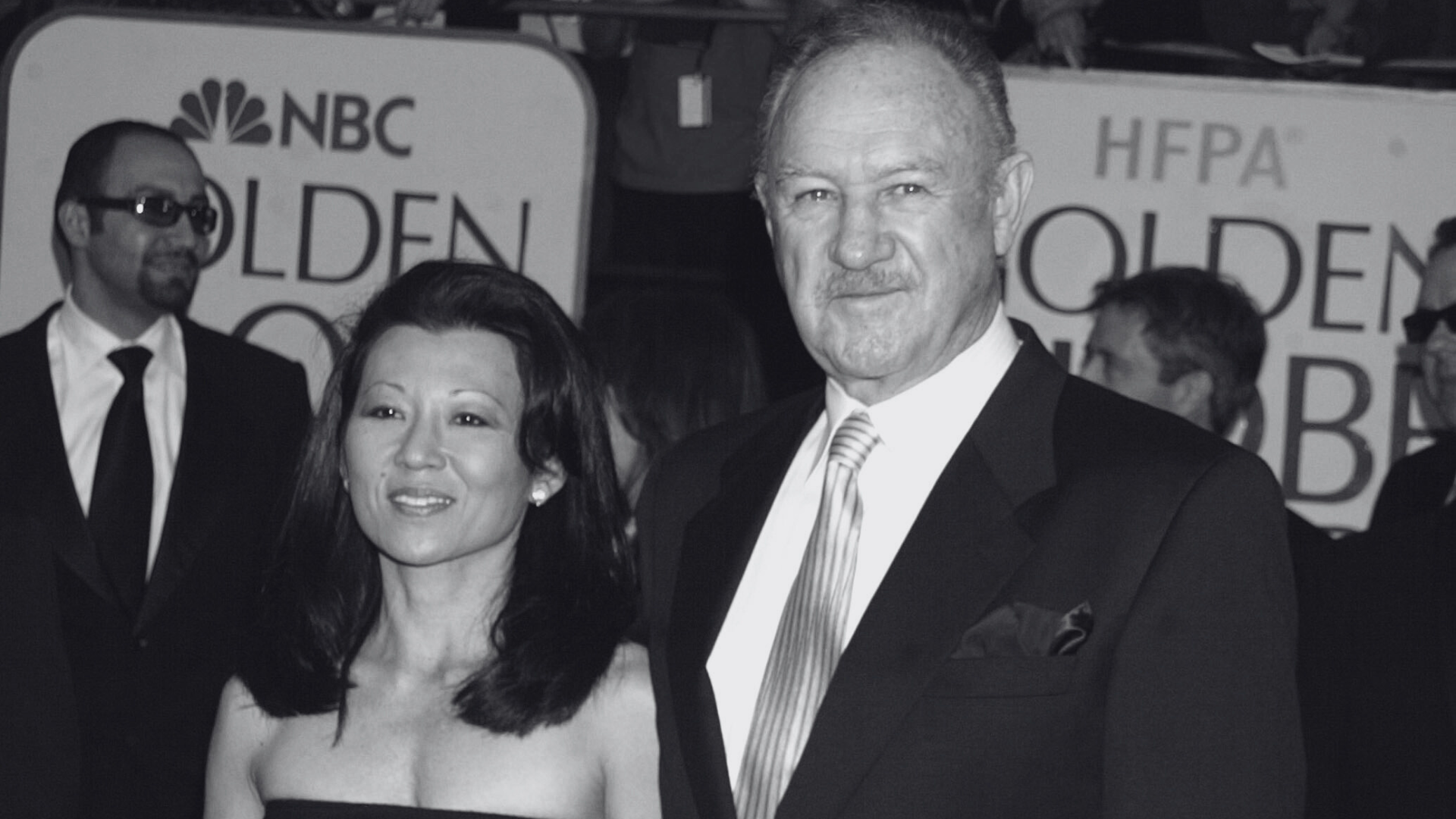 Gene Hackman z żoną