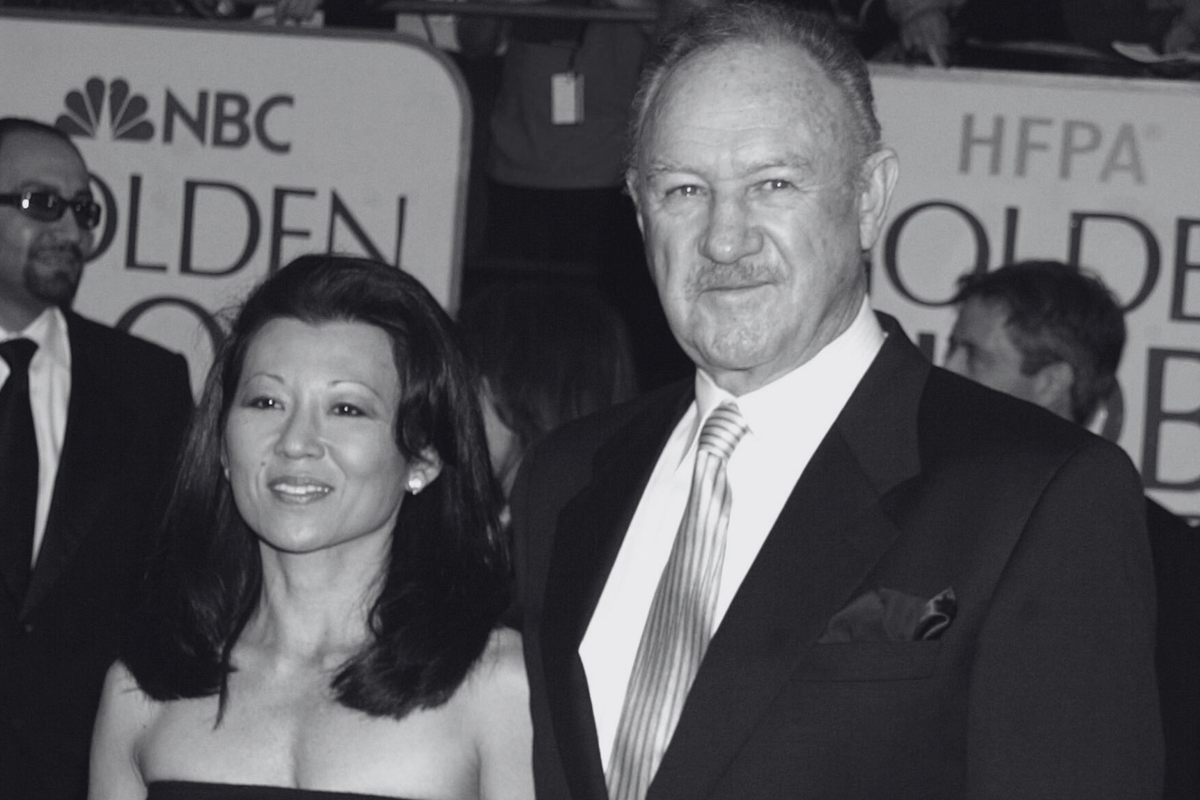 Gene Hackman z żoną