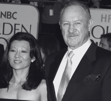 Gene Hackman z żoną