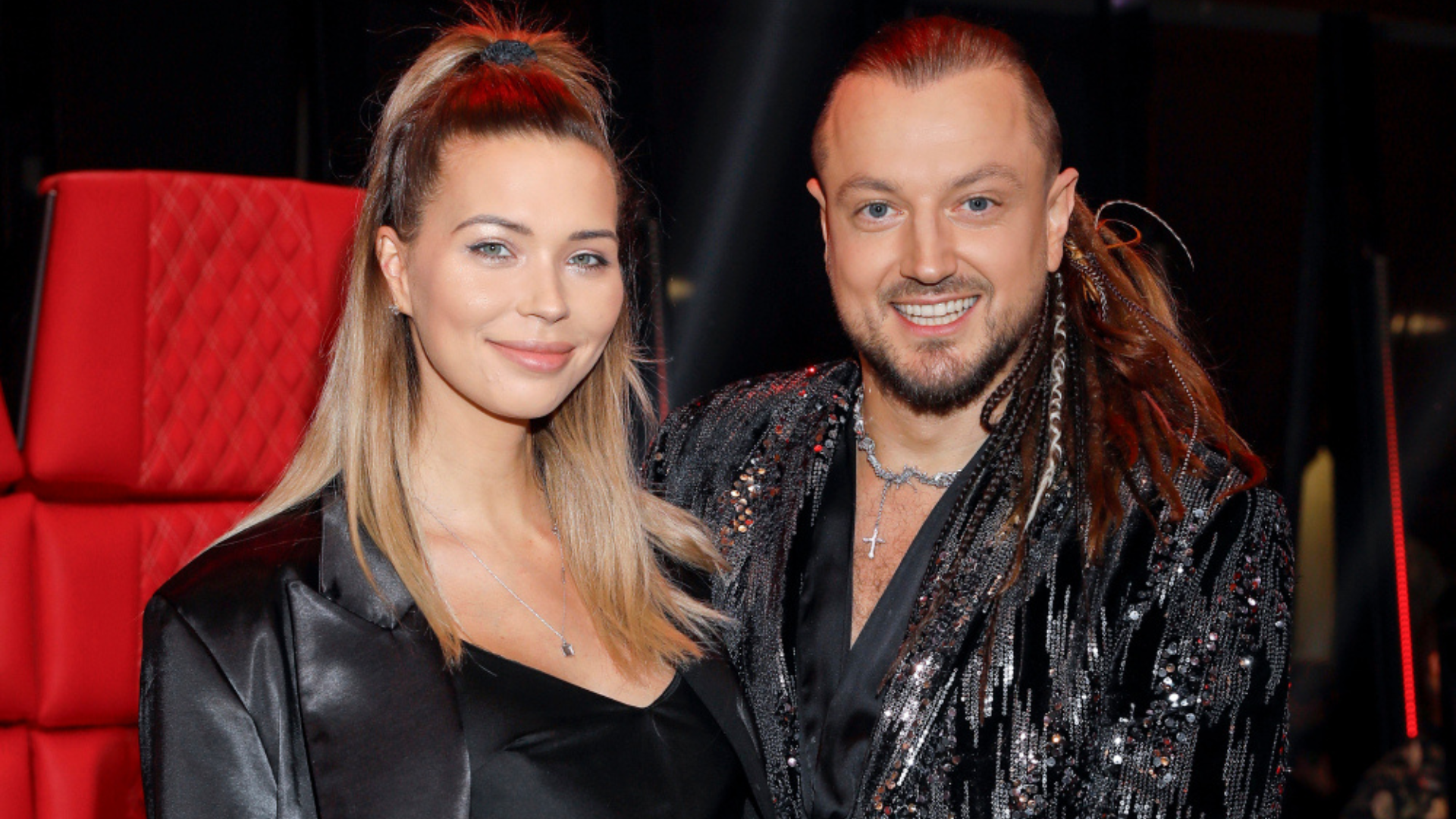 Sandra Kubicka i Aleksander Milwiw-Baron