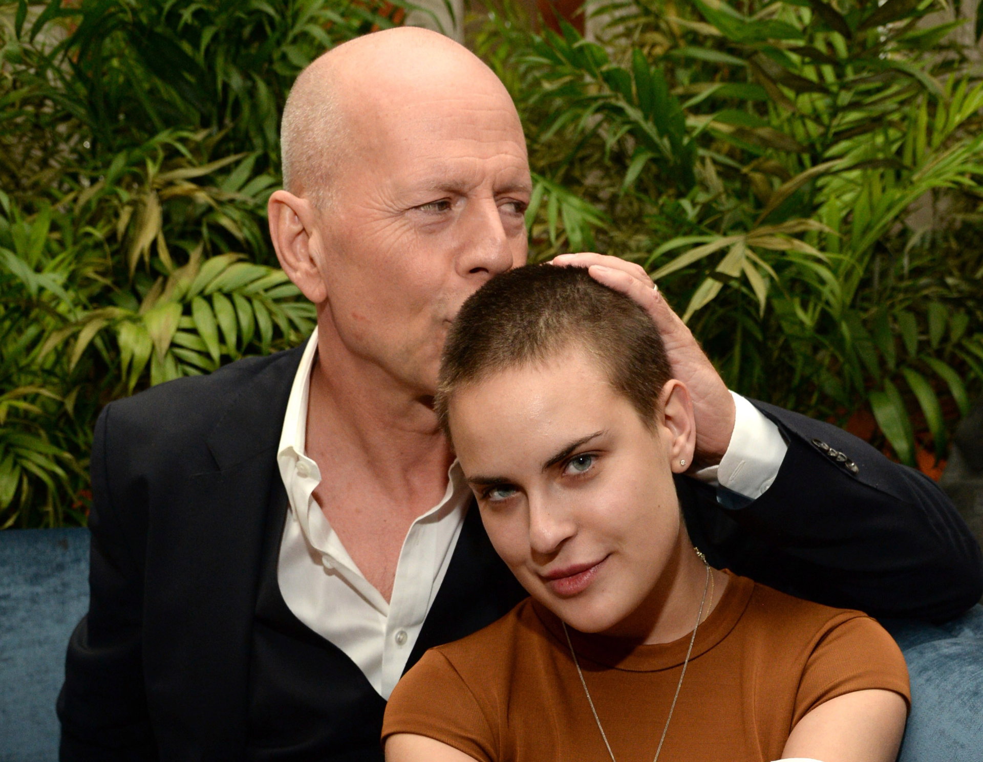 Bruce Willis and Tallulah Willis