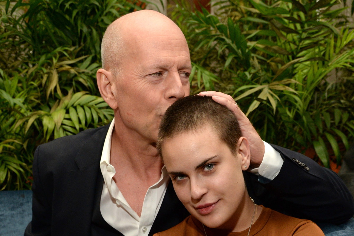 Bruce Willis and Tallulah Willis
