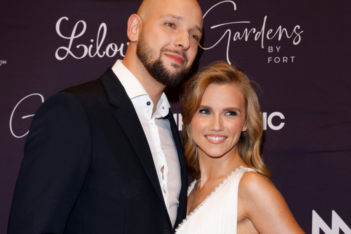 Maciej Pela i Agnieszka Kaczorowska