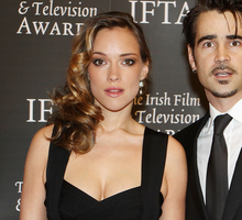 Alicja Bachleda-Curuś i Colin Farell