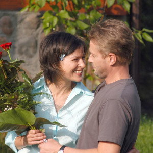 Danuta Stenka i Artur Żmijewski w filmie „Nigdy w życiu”