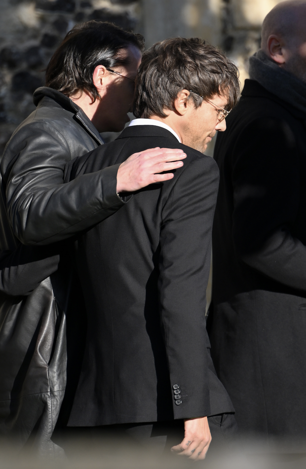 Louis Tomlinson na pogrzebie Liama Payne