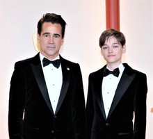 Oscary 2023: Colin Farrell z synem Henrym Tadeuszem