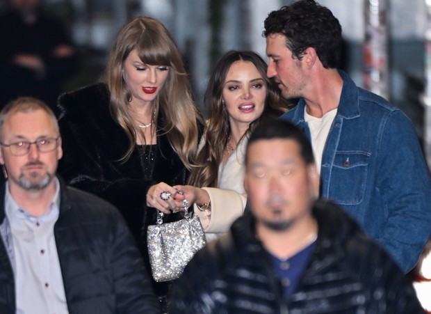 Taylor Swift, Miles Teller i Keleigh Sperry
