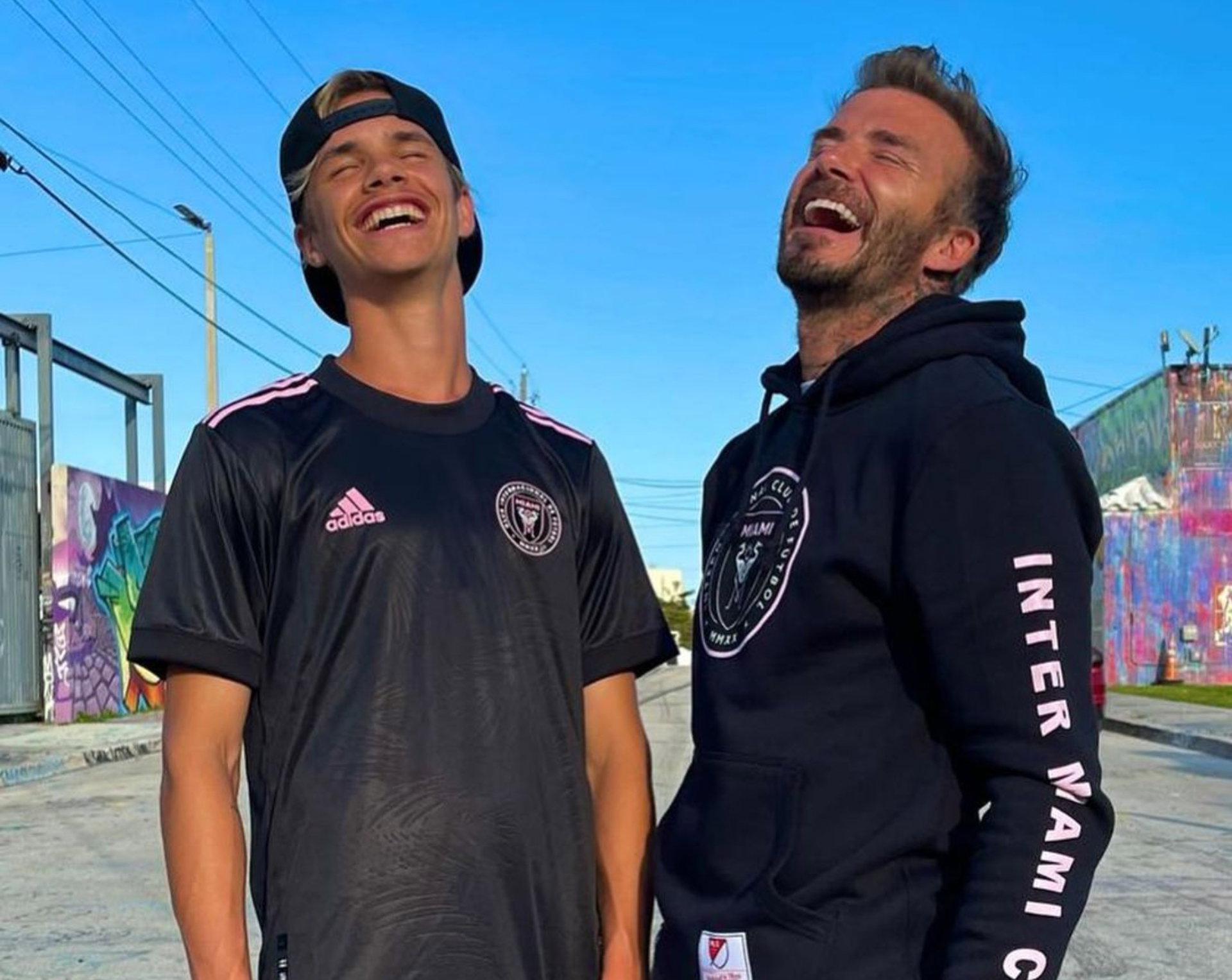 Romeo & David Beckham