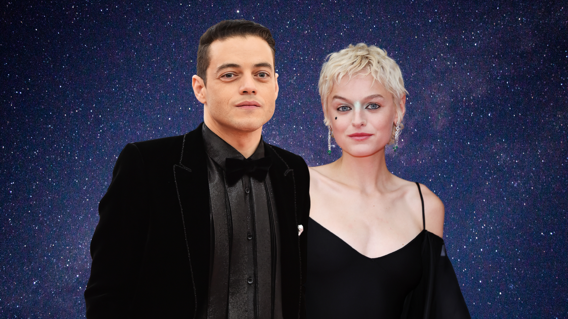 Rami Malek i Emma Corrin