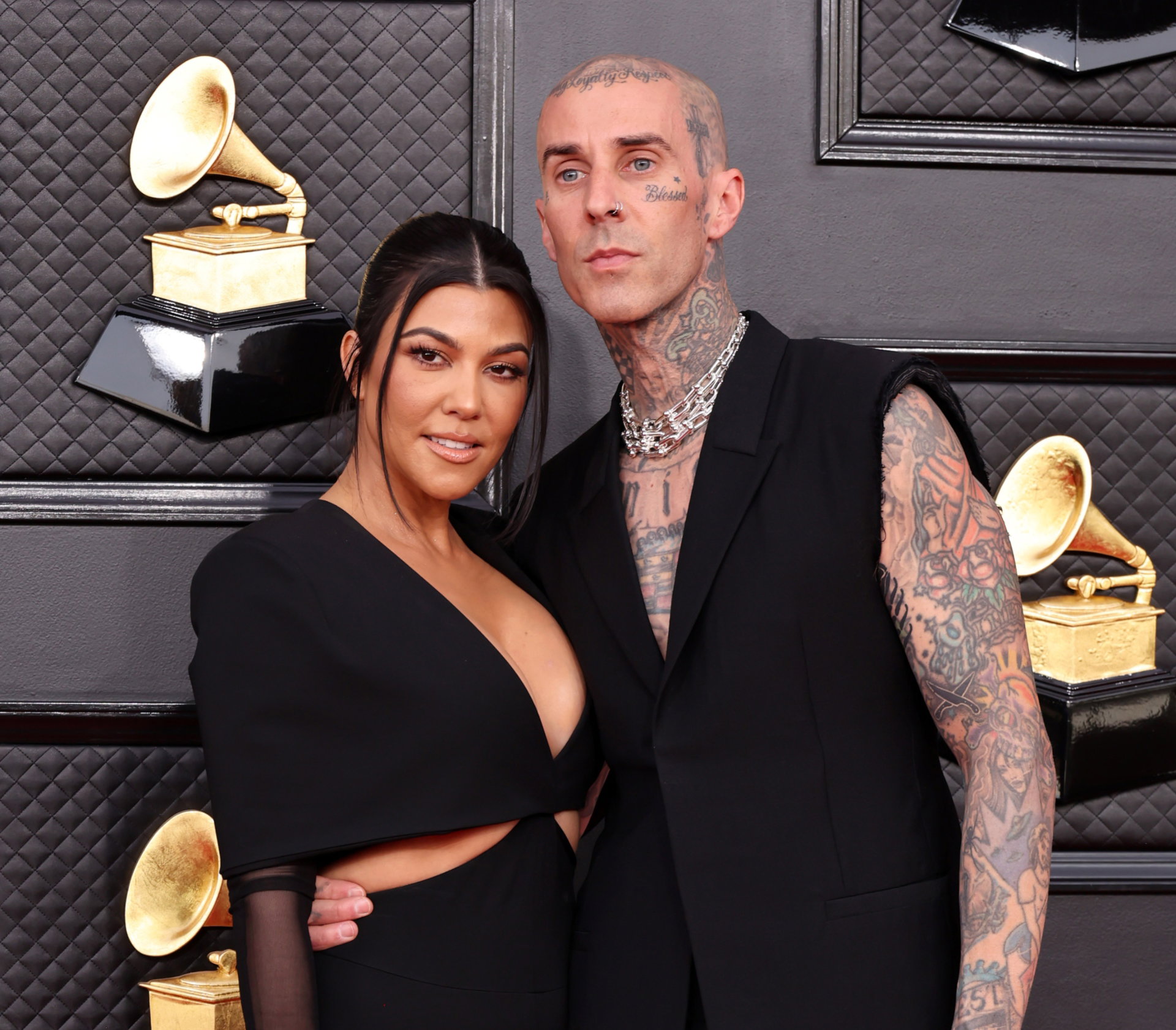 Kourtney Kardashian & Travis Barker