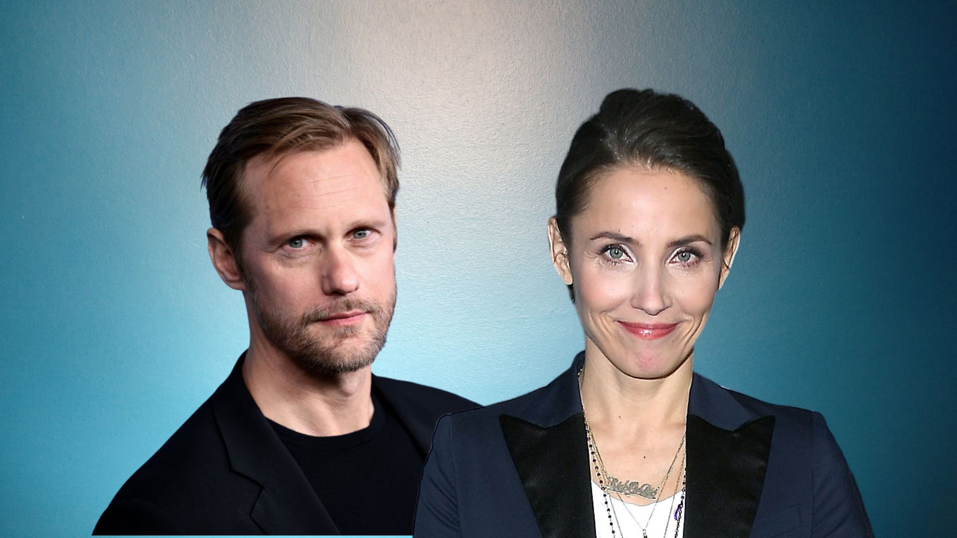 Alexander Skarsgård i Tuva Novotny