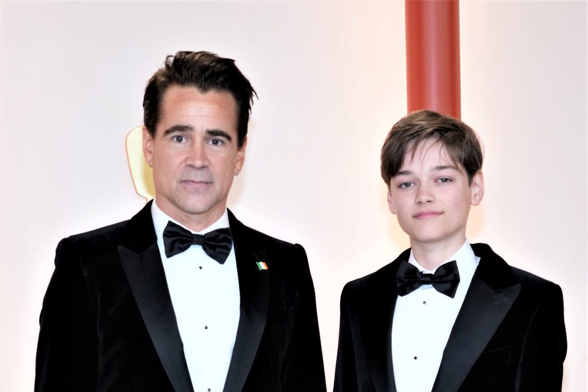 Oscary 2023: Colin Farrell z synem Henrym Tadeuszem