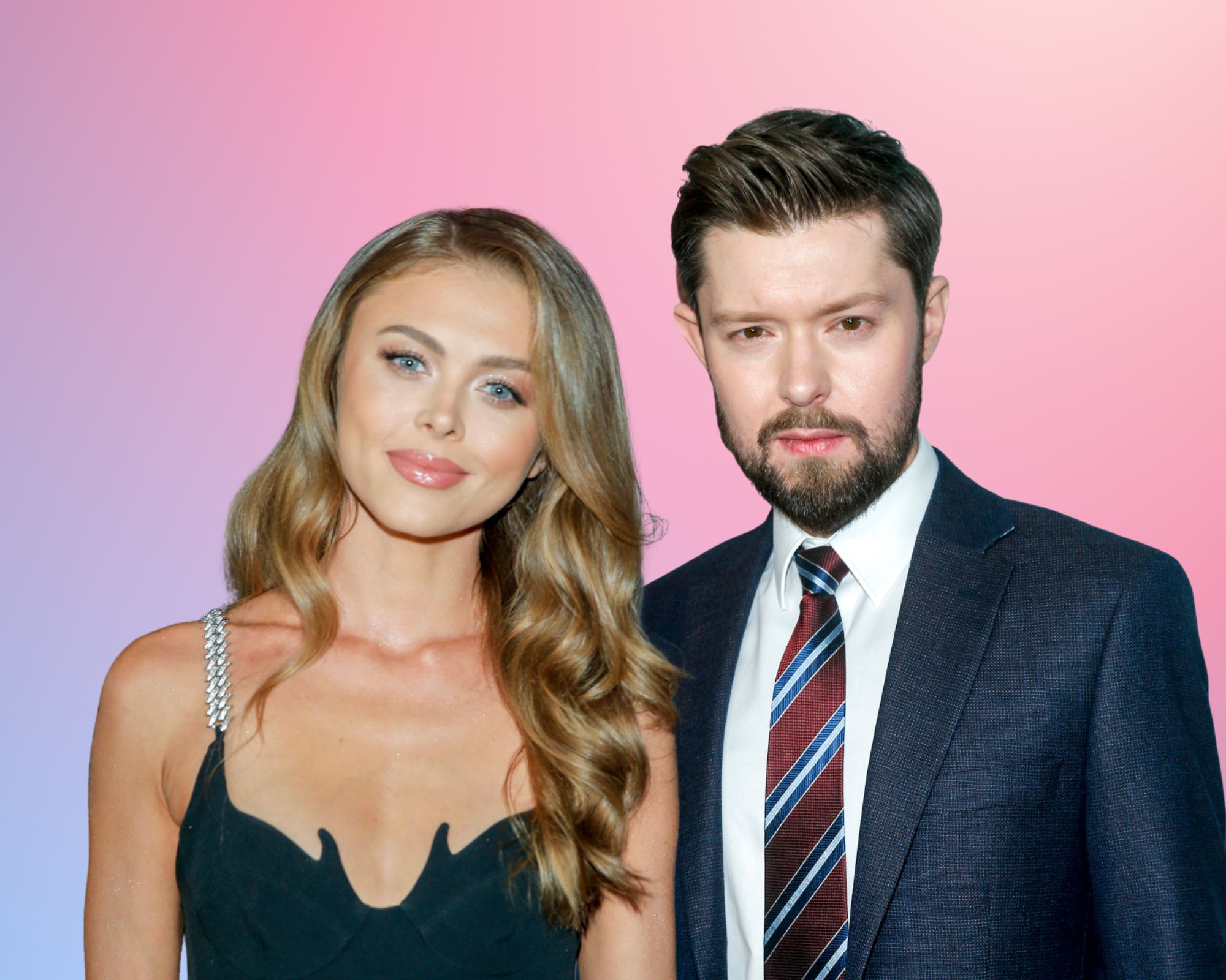 Joanna Opozda zachwyca w zmysłowej sukience. Remigiusz Mróz nie powstrzymał się od komentarza