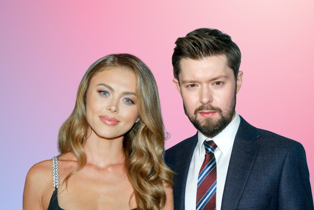 Joanna Opozda zachwyca w zmysłowej sukience. Remigiusz Mróz nie powstrzymał się od komentarza