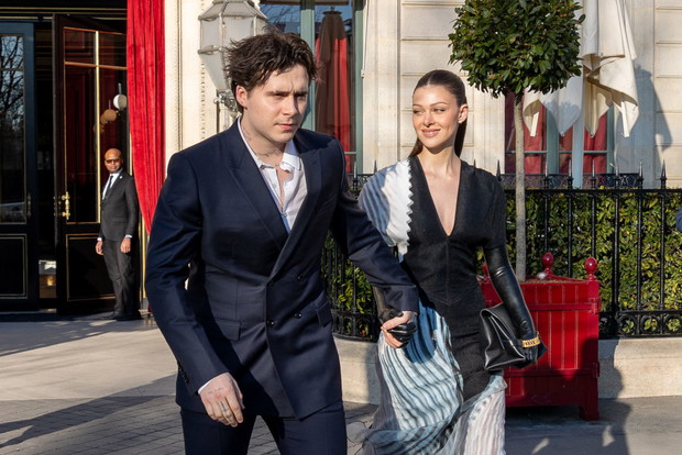 Brooklyn Beckham i Nicola Peltz w Paryżu