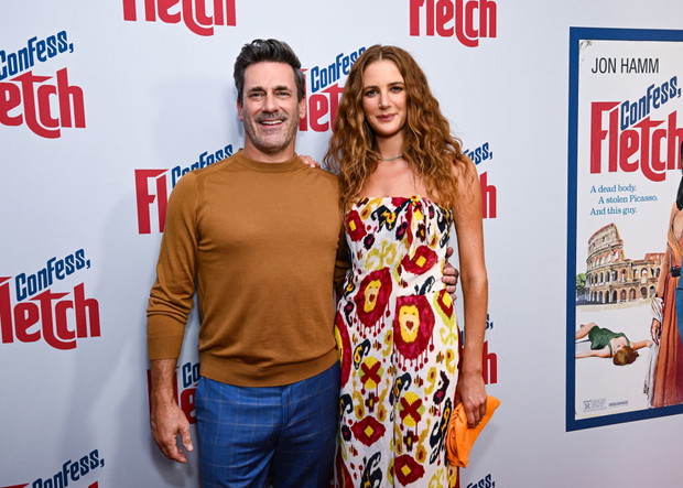 Jon Hamm i Anna Osceola