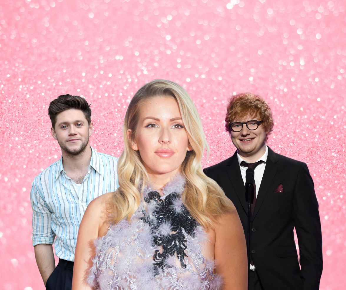 Ellie Goulding, Ed Sheeran, Niall Horan