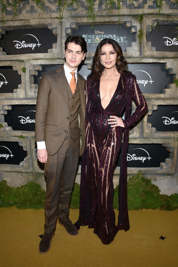 Catherine Zeta-Jones z synem Dylanem