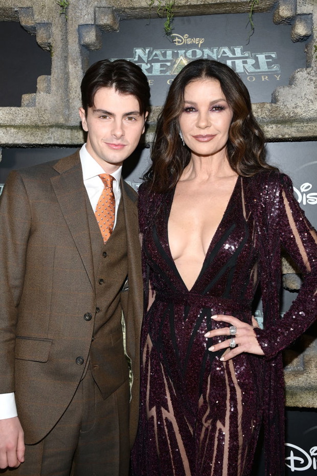 Catherine Zeta-Jones z synem Dylanem