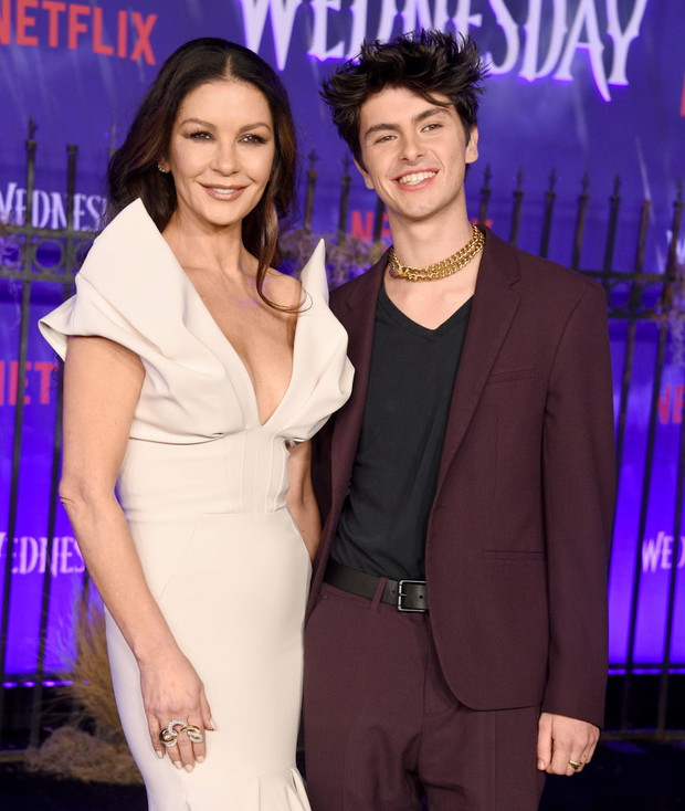 Catherine Zeta-Jones z synem Dylanem