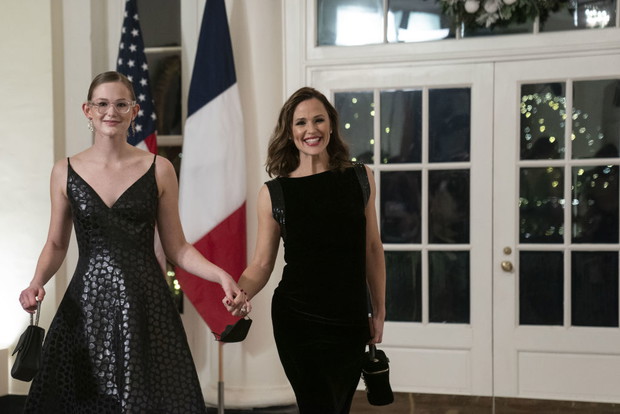 Jennifer Garner z córką Violet na kolacji w Białym Domu