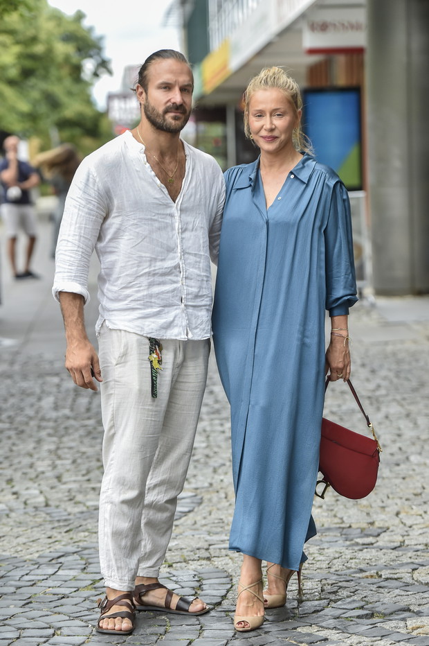 Katarzyna Warnke i Piotr Stramowski