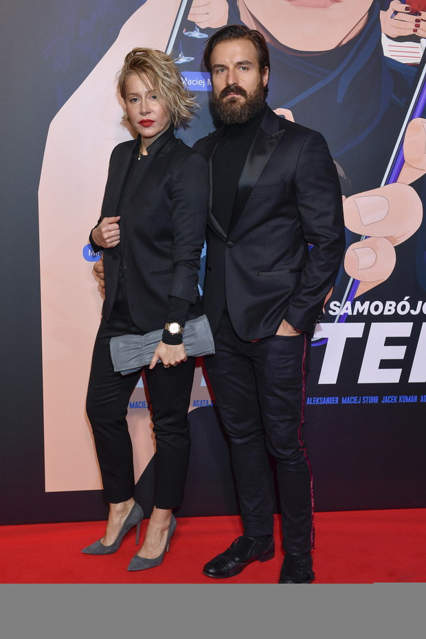 Katarzyna Warnke i Piotr Stramowski