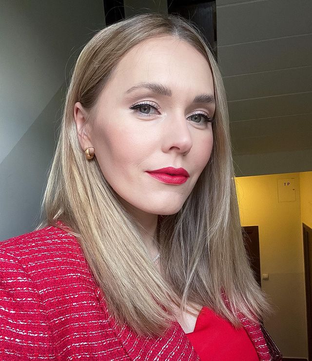 Magdalena Lamparska jest w ciąży! Aktorka podzieliła się zdjęciami z wyraźnie zaokrąglonym brzuszkiem