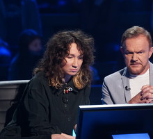 Cezary Pazura i Anastazja Pazura w „Milionerach”
