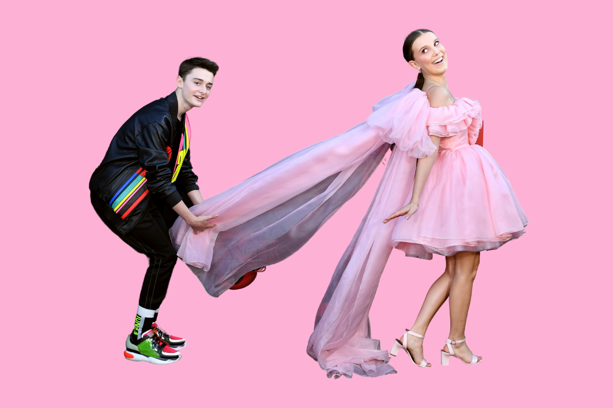 Millie Bobby Brown i Noah Schnapp