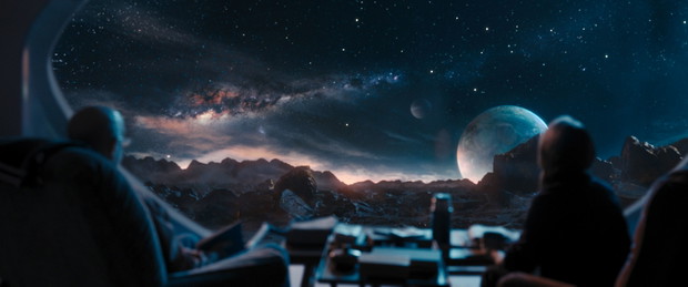 Kadr z serialu Night Sky