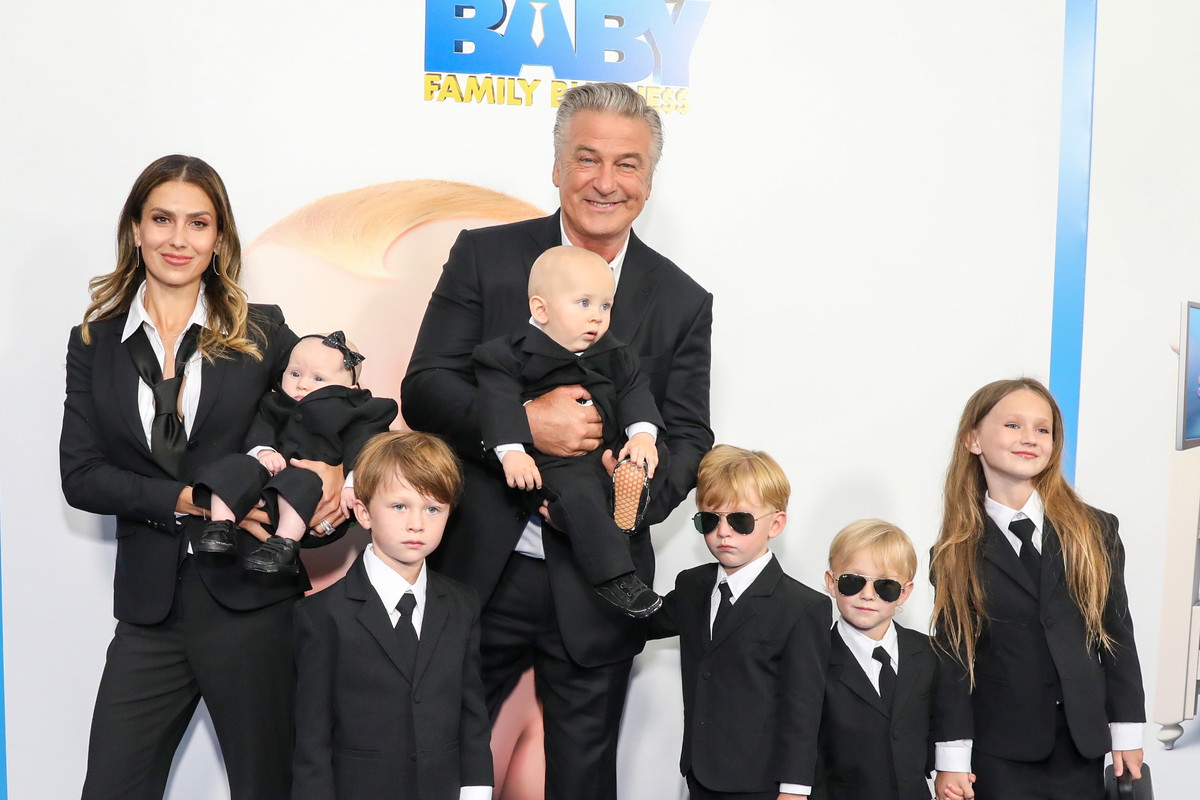 Alec Baldwin z rodziną