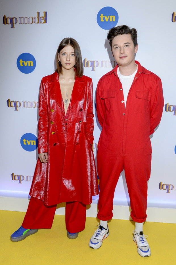 Justyna Święs i Kuba Karaś