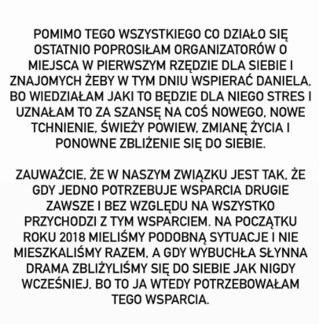 Treść oświadczenia Deynn