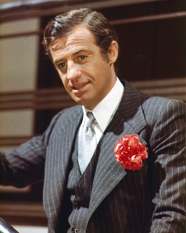 Jean-Paul Belmondo w młodości.