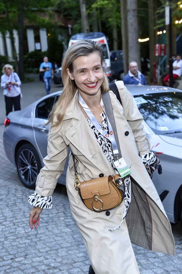 Joanna Koroniewska na Polsat SuperHit Festiwalu w Sopocie.