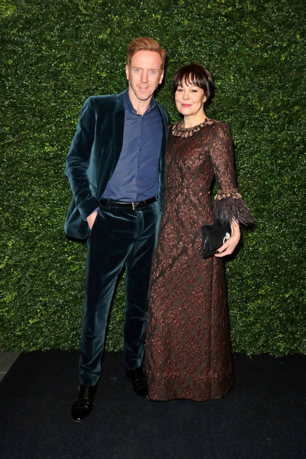 Helen McCrory z mężem.
