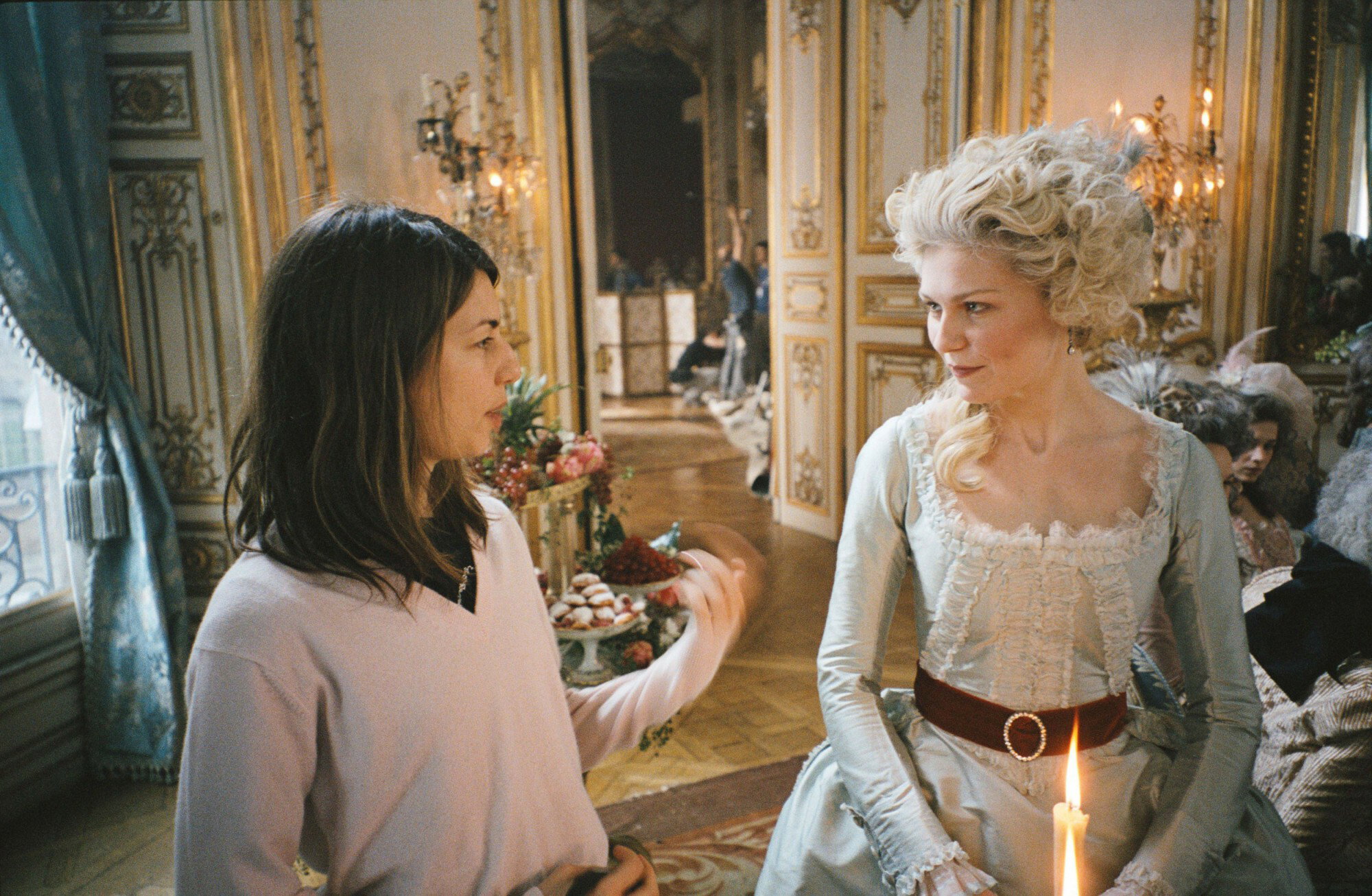 Reżyserka Sofia Coppola na planie filmu „Maria Antonina”
