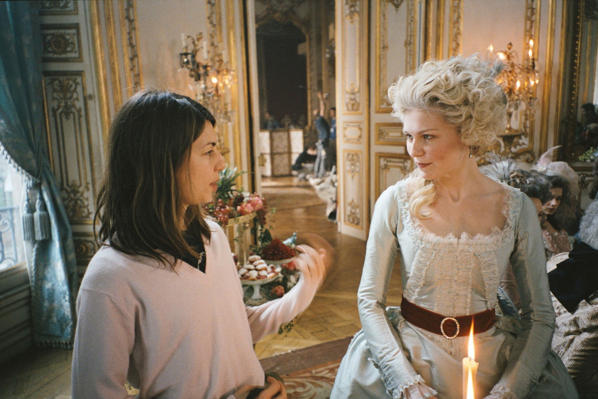 Reżyserka Sofia Coppola na planie filmu „Maria Antonina”