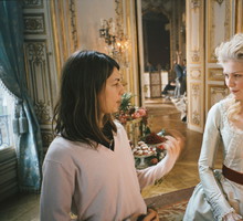 Reżyserka Sofia Coppola na planie filmu „Maria Antonina”