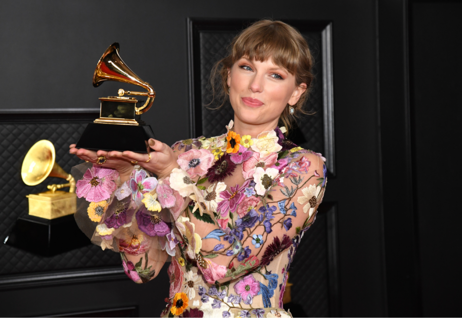 Taylor Swift Grammy 2021