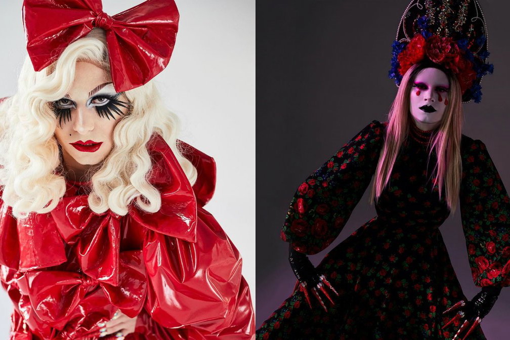 Stylizacje Shady Lady na Drag Con UK 2020