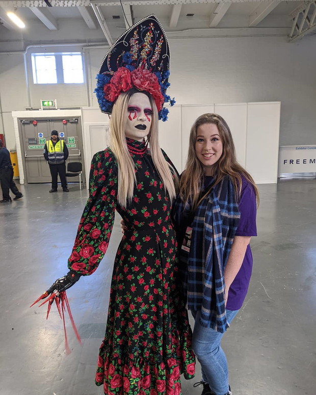 Stylizacje Shady Lady na Drag Con UK 2020